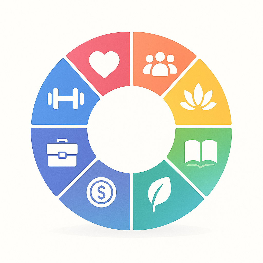 8-Dimension Wellness Wheel